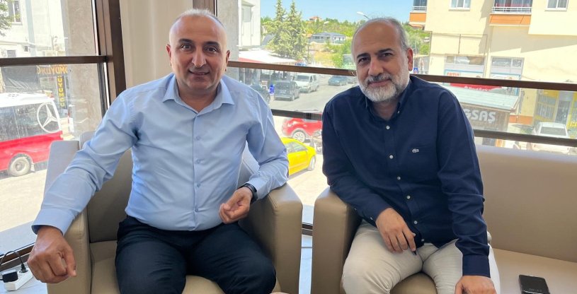 ZİRAAT KATILIM KAHRAMANMARAŞ TİCARİ ŞUBE MÜDÜRÜ KÖŞKER, MİSAFİRİMİZ OLDU