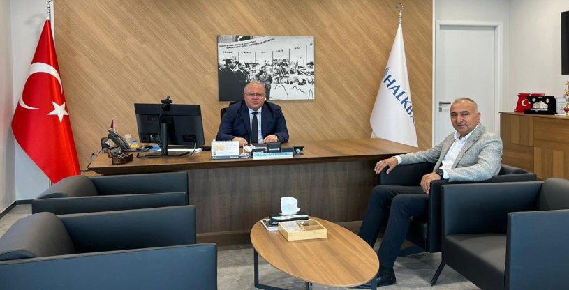 PEKTAŞ, HALK BANKASI MALATYA BÖLGE KOORDİNATÖRÜ BAYTAŞOĞLU'NU ZİYARET ETTİ