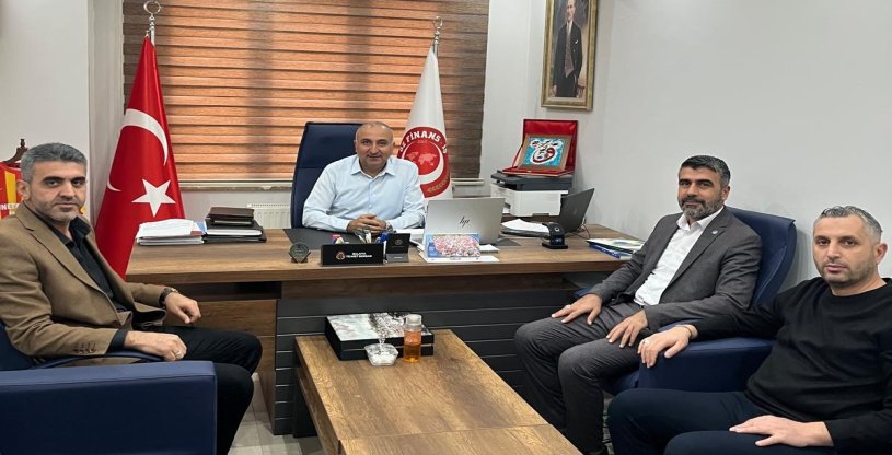 HAK-İŞ'TEN PEKTAŞ'A 'HAYIRLI OLSUN' ZİYARETİ