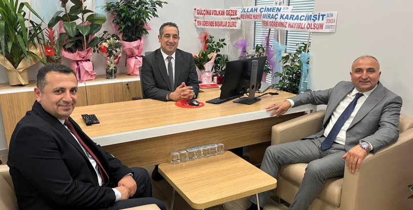 PEKTAŞ, ZİRAAT BANKASI PALU ŞUBESİNE 'HAYIRLI OLSUN' ZİYARETİNDE BULUNDU