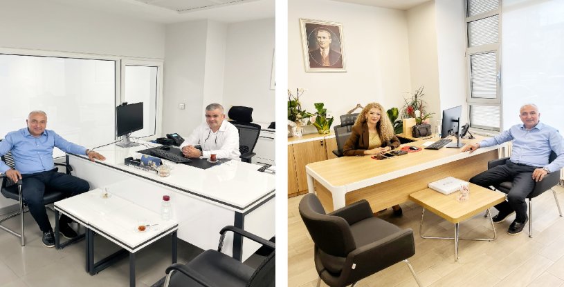 PEKTAŞ, HALKBANK İNÖNÜ VE ZİRAAT BANKASI BEYDAĞI ŞUBELERİNE 'HAYIRLI OLSUN' ZİYARETİNDE BULUNDU