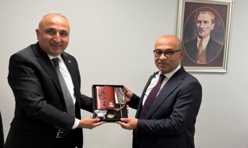 PEKTAŞ, SİVAS BÖLGE BAŞKANI ŞEKERCİ'YE HAYIRLI OLSUN ZİYARETİNDE BULUNDU