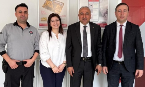 PEKTAŞ, ZİRAAT VE HALK BANKASI HEKİMHAN VE KANGAL ŞUBELERİNİ ZİYARET ETTİ