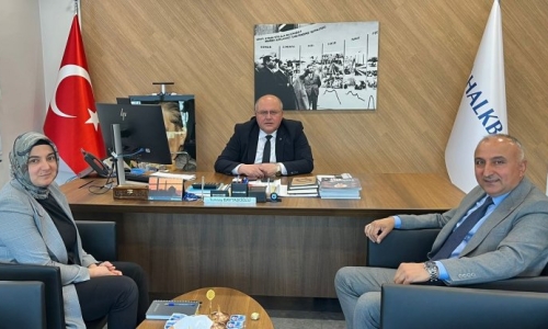 PEKTAŞ, HALKBANK 88.YILDÖNÜMÜ TEBRİK ZİYARETİ YAPTI