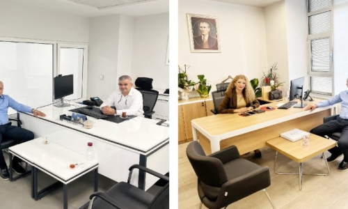 PEKTAŞ, HALKBANK İNÖNÜ VE ZİRAAT BANKASI BEYDAĞI ŞUBELERİNE 'HAYIRLI OLSUN' ZİYARETİNDE BULUNDU