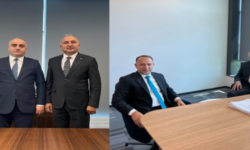 PEKTAŞ, ZİRAAT BANKASI KAYSERİ BÖLGE BAŞKANI KAHRAMAN İLE HALKBANK BÖLGE KOORDİNATÖRÜ EKŞİ'Yİ VE ÜYELERİMİZİ ZİYARET ETTİ